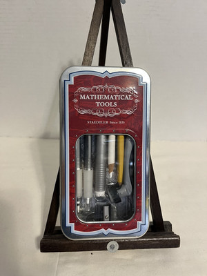 Staedtler Mathematical Tools Compass Protractor Pencil & Sharpener Eraser Pen A1