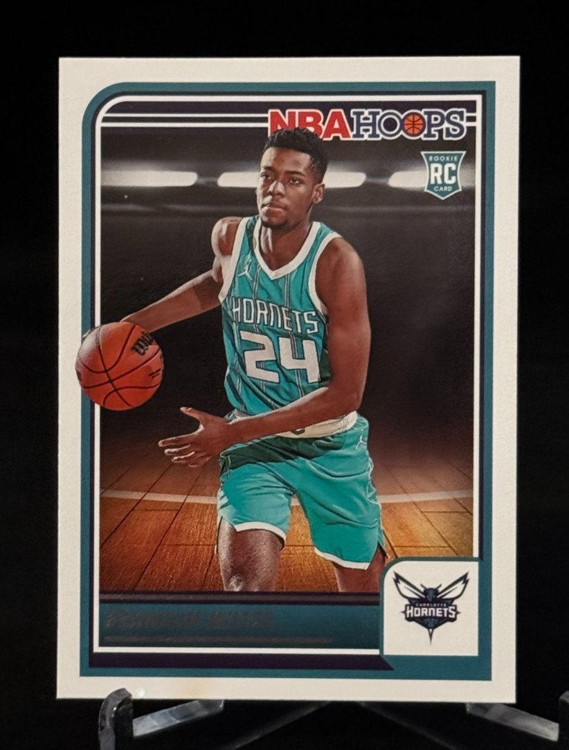 2023-24 Panini NBA Hoops Rookie Card #272 Brandon Miller Charlotte Hornets