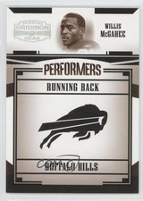 2005 Donruss Gridiron Gear Performers Silver 155/250 Willis McGahee #P-50 0l1