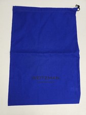 Stuart Weitzman Blue Dust Bag Medium For Shoes Travel Storage 13" X 18" New