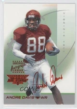 2002 Topps Debut Red /199 Andra Davis Andre Davis #152 Rookie Auto RC