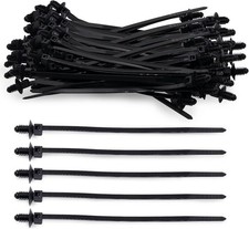 Christmas Tree Cable Ties, Universal Push Mount Cable Zip Tie