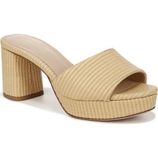  350 NEW VERONICA BEARD WOVEN PLATFORM SANDALS 6