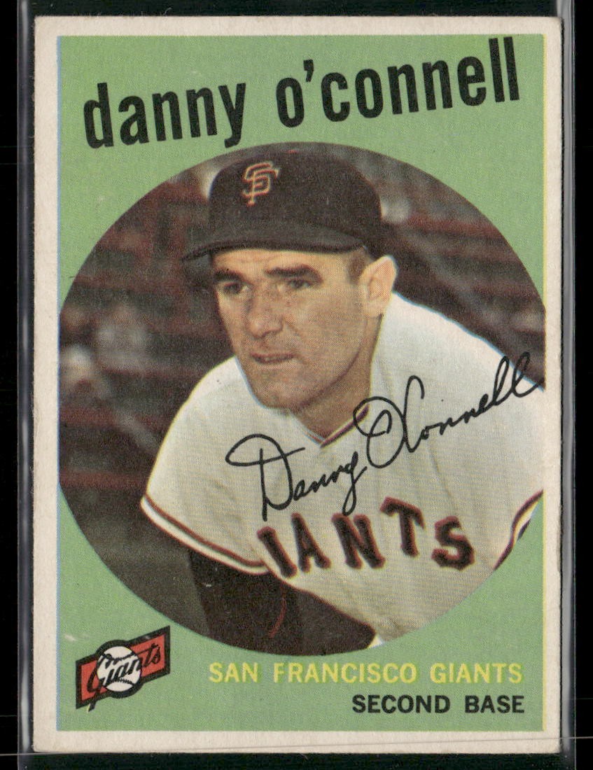 1959 Topps #87 Danny O'Connell