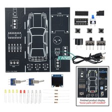 DIY Car Driving Simulation Soldering Practice Kit Electronic Kit Solder Learn