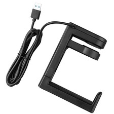 360  Rotation Headset Holder Earphone Storage Hook Stand 4-Port USB Data Hub oo
