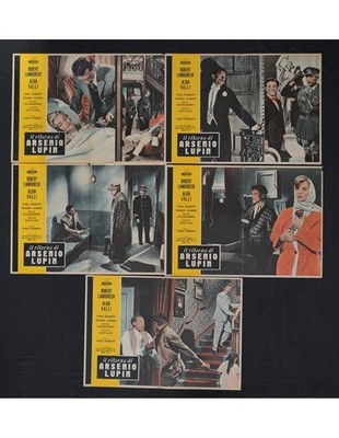 fotobuste IL RITORNO DI ARSENIO LUPIN lamoureux alisa valli  F217