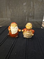 Santa And Mrs. Clause Salt And Pepper Shakers