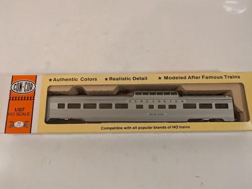 HO Burlington Route Budd Kuppelwagen Neu in OVP NOS # 078102 | Zustand: New