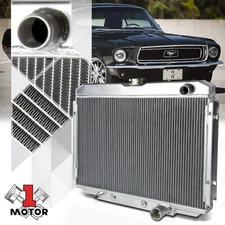 Aluminum 3 Row Performance Radiator for 67-70 Mustang/Fairlane/Ranchero/Cougar