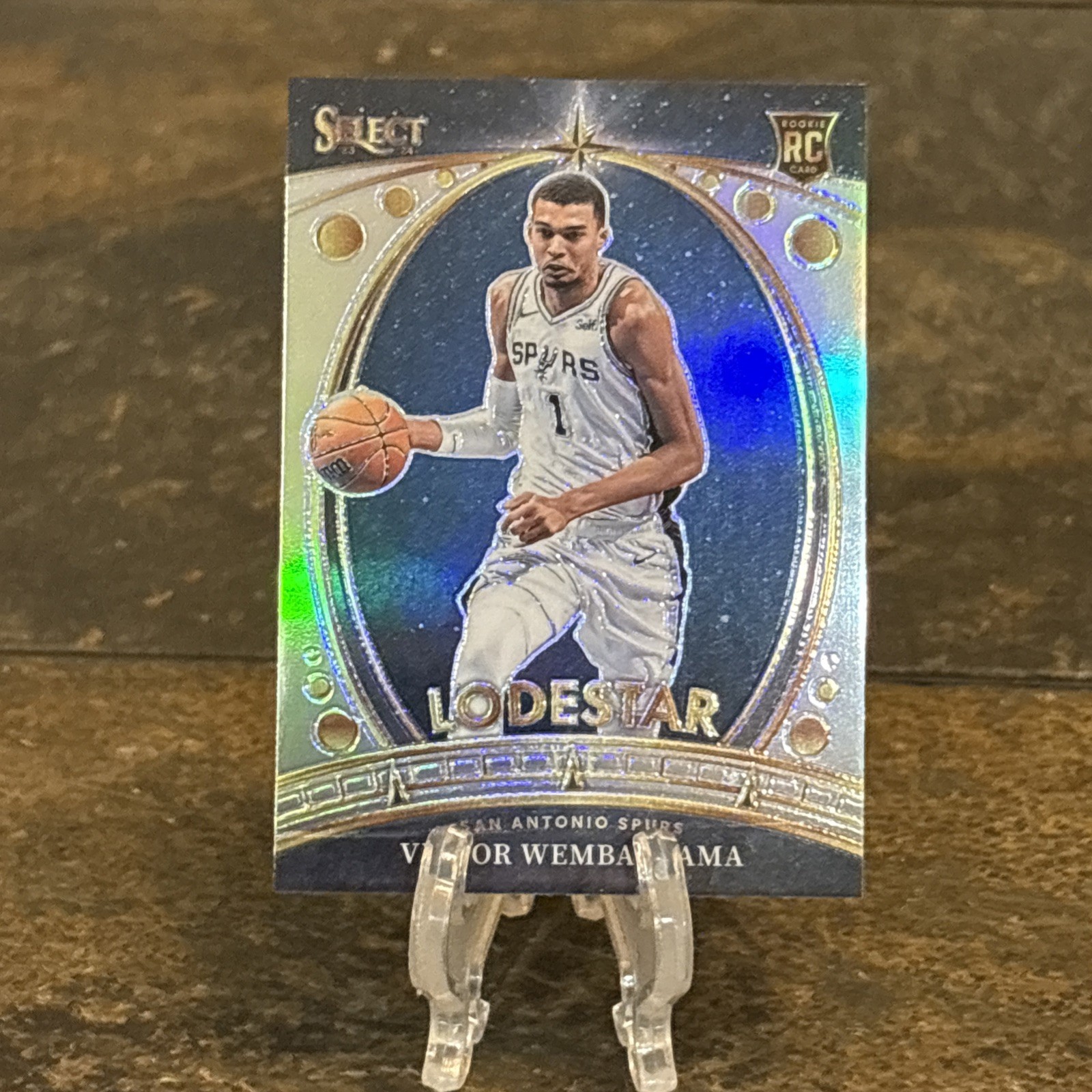2023-24 Panini Select Victor Wembanyama Lodestar Silver RC Rookie Spurs
