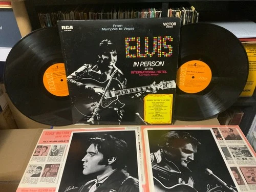 Elvis - From Memphis To Vegas (EX/G+) w/ 2of4 8x10 photo inserts (EX)