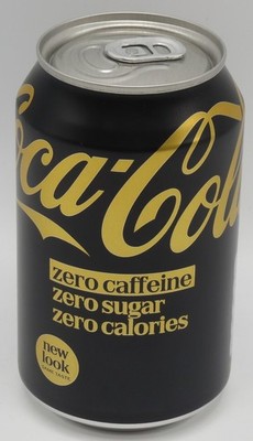 Coca-Cola Zero Zero 330ml cans United Kingdom, full, mat finish