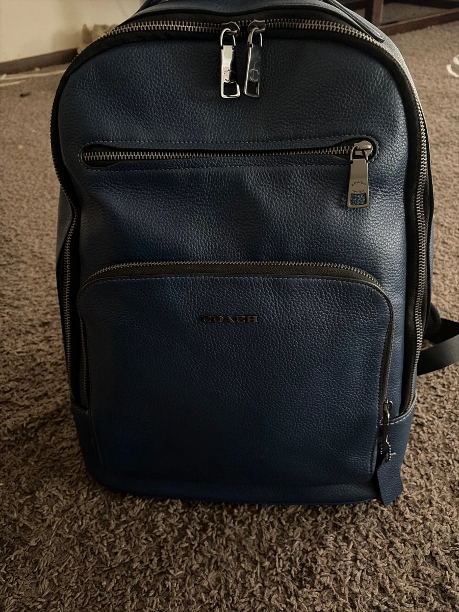 bee backpack coach COACH Outlet Warner Backpack In Signature Canvas - Men's Bags