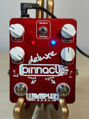 Wampler Pedals - deluxe Pinnacle - Distortion Booster Boost Guitar Effect Pedal