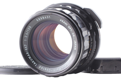 [ N MINT ] Pentax SMC Takumar 105mm f/2.4 Lens for 6x7 67 II No Yellow JAPAN