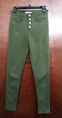 Levi's 721 High Rise Skinny Jeans, Olive, W27 x L30, Very good condition