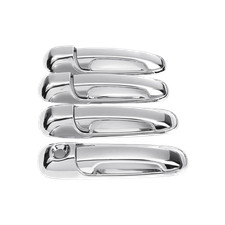 Chrome 4 Door Handle Covers For Jeep Grand Cherokee Liberty Car Auto Accessories Chrome 4 Door Handle Covers For Jeep Grand Cherokee Liberty Car Auto Accessories