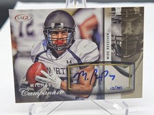 2014 SAGE Auto Football Gold #12/50 Michael Campanaro #A8 Auto