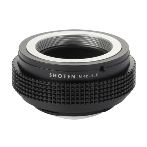 Anello adattatore obiettivo Shoten per M42 a Sony E a6000 a6300 A7III A7RIII A7R3 NEX - Foto 2 di 4
