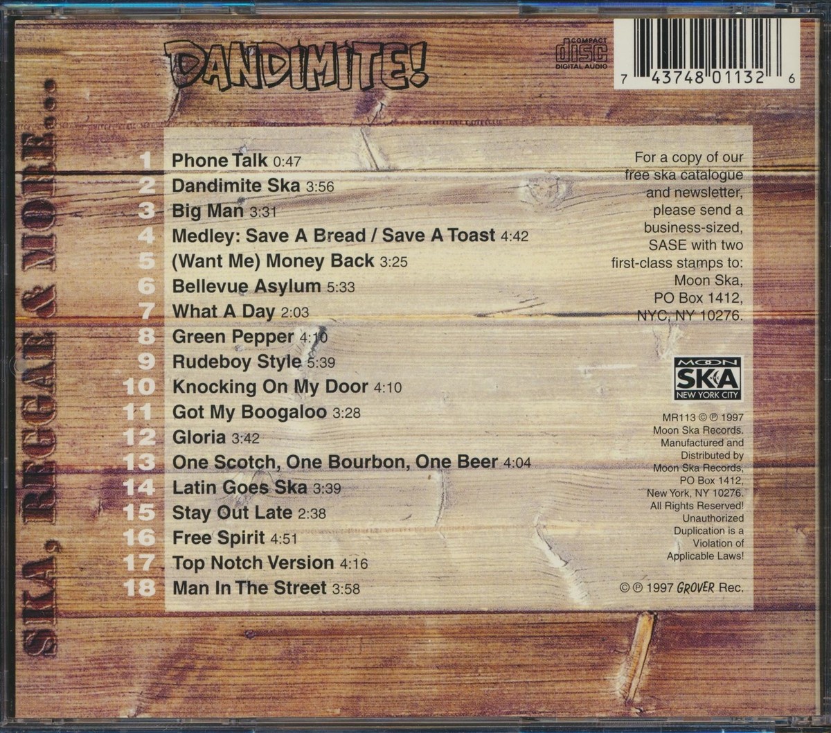 CD Dr. Ring Ding & The Senior Allstars - Dandimite! | eBay