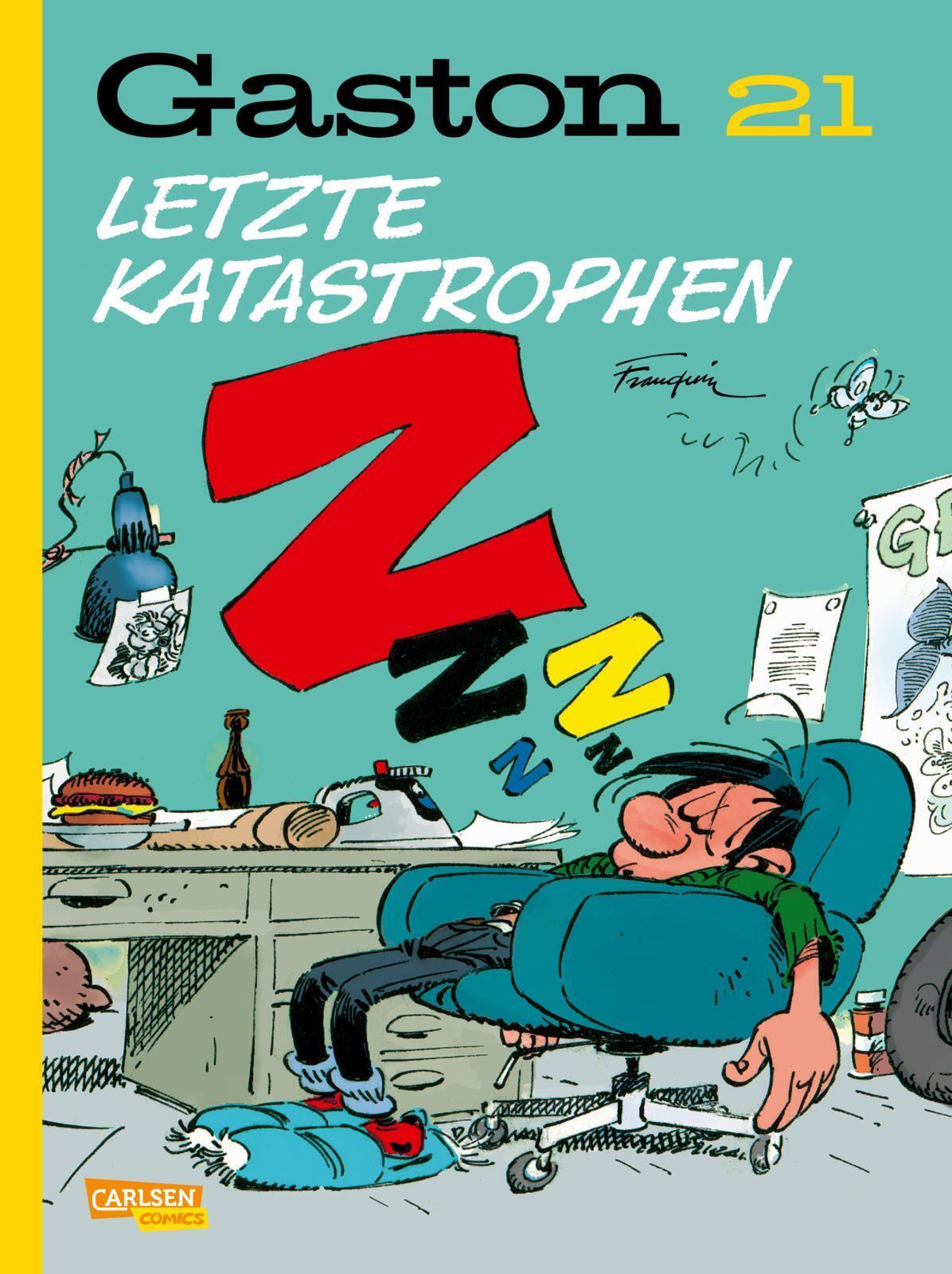 Thumbnail - Gaston Neuedition 21: Letzte Katastrophen | André Franquin | Buch |