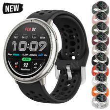 Silicone Watch Band Strap For Amazfit Active 2 Bip 3 Pro Lite GTS 2 2e 3 4 Mini