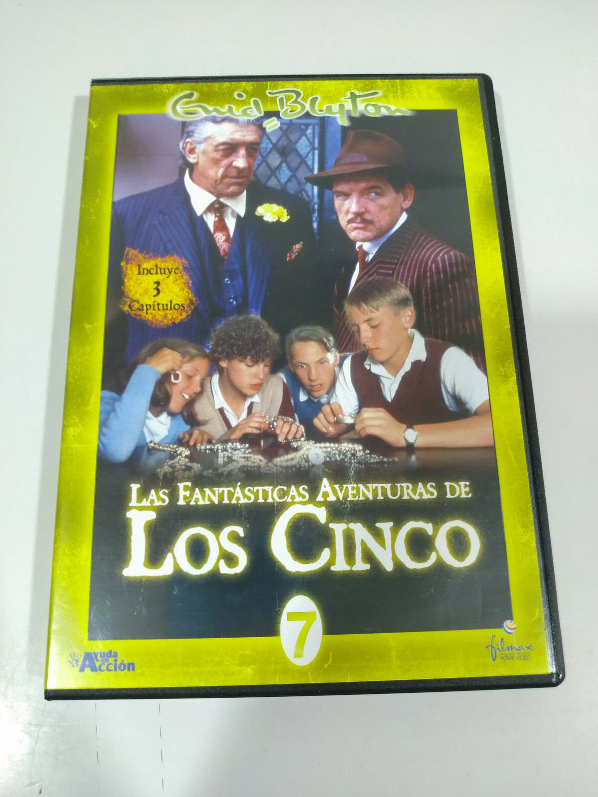 Los Cinco Las Fantasticas Aventuras Volumen 7 - DVD Español Ingles Region 2 - 3T