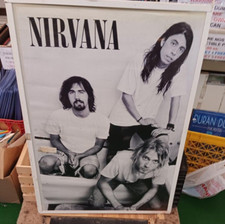 NIRVANA POSTER NEW FUTURE COLLECTIBLE 2017 KURT COBAIN RARE
