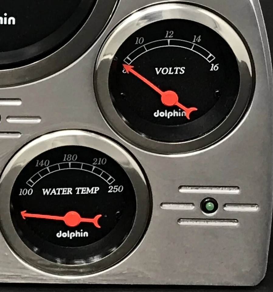 Ford Car 1952 1953 calibre 5 panel de instrumentos juego de inserción negro Foto 4 de 4