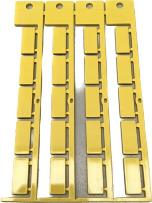20x Murrplastik KSK 20X09/86421242 license plate yellow