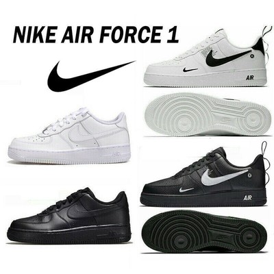 2025  Nike Air Force 1 ´07 White schwarz   Weiß  - CW2288-111 -  NEU/OVP&-DE