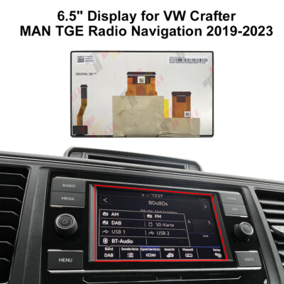 Display for VW Atlas Crafter Golf Skoda Fabia MK3 MAN TGE Radio Navigation