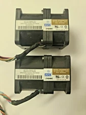 2 HP 416350-001 AVC DL140 G3 8-Pin System Fan 409840-001 DF04056B12U Lot of 2