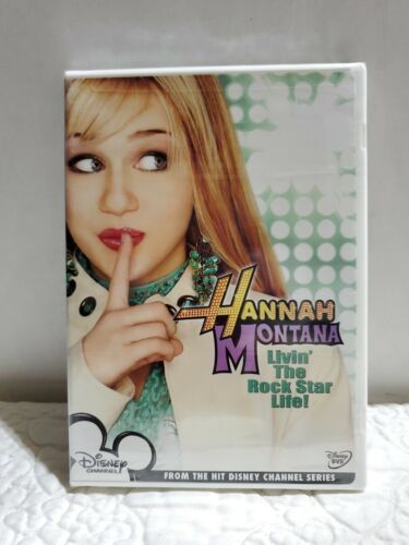 NEW: HANNAH MONTANA Living the Rock Star Life! Disney Channel DVD, MILEY CYRUS