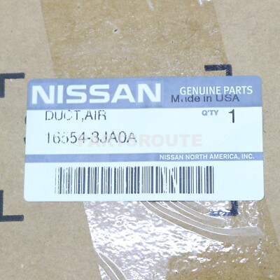 16554-3ja0a Nissan Air Duct 165543JA0A Genuine OEM Part for sale