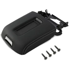 Fit For 15-19 Chevy Suburban Tahoe GMC Yukon Center Console Armrest Lid Black