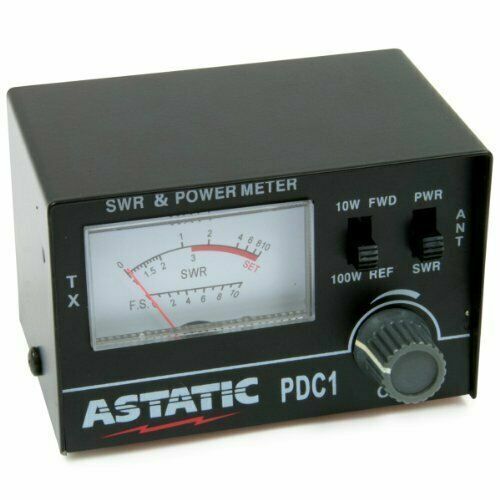 Astatic PDC1 100 Watt SWR Meter 10 Watt und 100 Watt Schalter - Bild 3 von 3