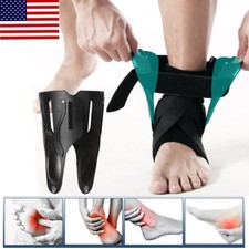 Double Protective Plate Ankle Brace Sports Sprain Recovery Device Support Unisex