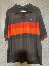 TWO Nike Golf Tour Performance Dri Fit Lightweight Polyester Shirt XL