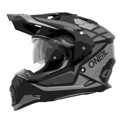 O'Neal Sierra R Enduro MX Motorrad Helm schwarz/grau 2026 Oneal