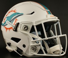 MIAMI DOLPHINS NFL Riddell SPEEDFLEX Authentic Gameday Football Helmet