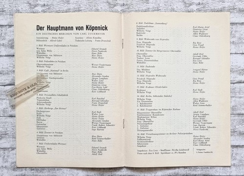 1959/60 Württembergische Landesbühne Broschüre Heft 12 Werbung Reklame Vintage - Picture 4 of 7