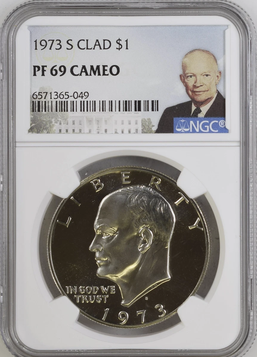 NGC PF68★STAR CAMEO1971 $1 銀貨 アイゼンハワー NGC PF68☆STAR CAMEO1971 銀貨 アイゼンハワー NGC PF68☆STAR