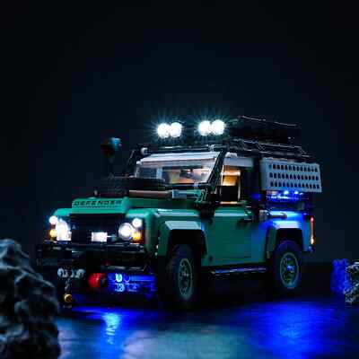 Ferngesteuertes LED Beleuchtungsset für LEGO ¤ Land Rover Defender 90¤ 10317¤NEU