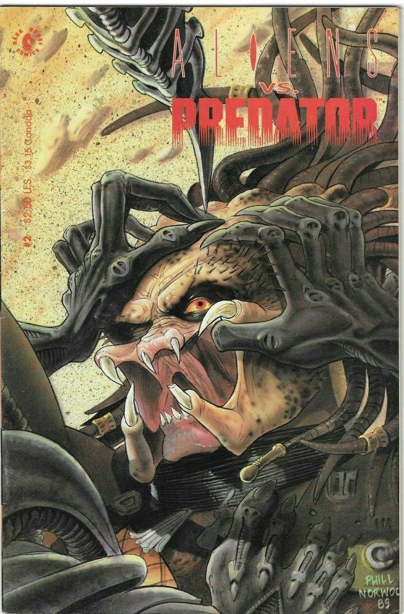 『Alien vs Predator』Dark Horse Comics Aliens vs Predator #1,2,4 - Dark Horse Comics 1990 - 3 Book Lot | eBay