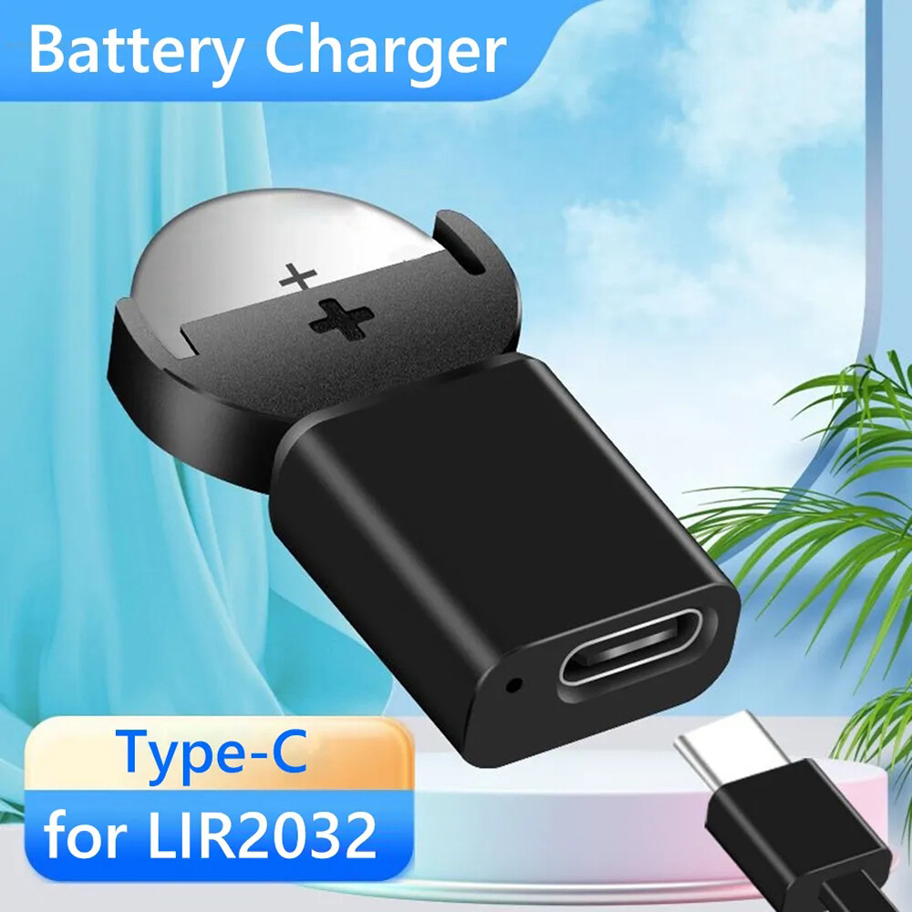 Caricatore USB-C Per Batterie A Bottone Li-ion - Ricaricabile Per LIR2032, LIR1632, LIR2025 E Altri - Foto 10