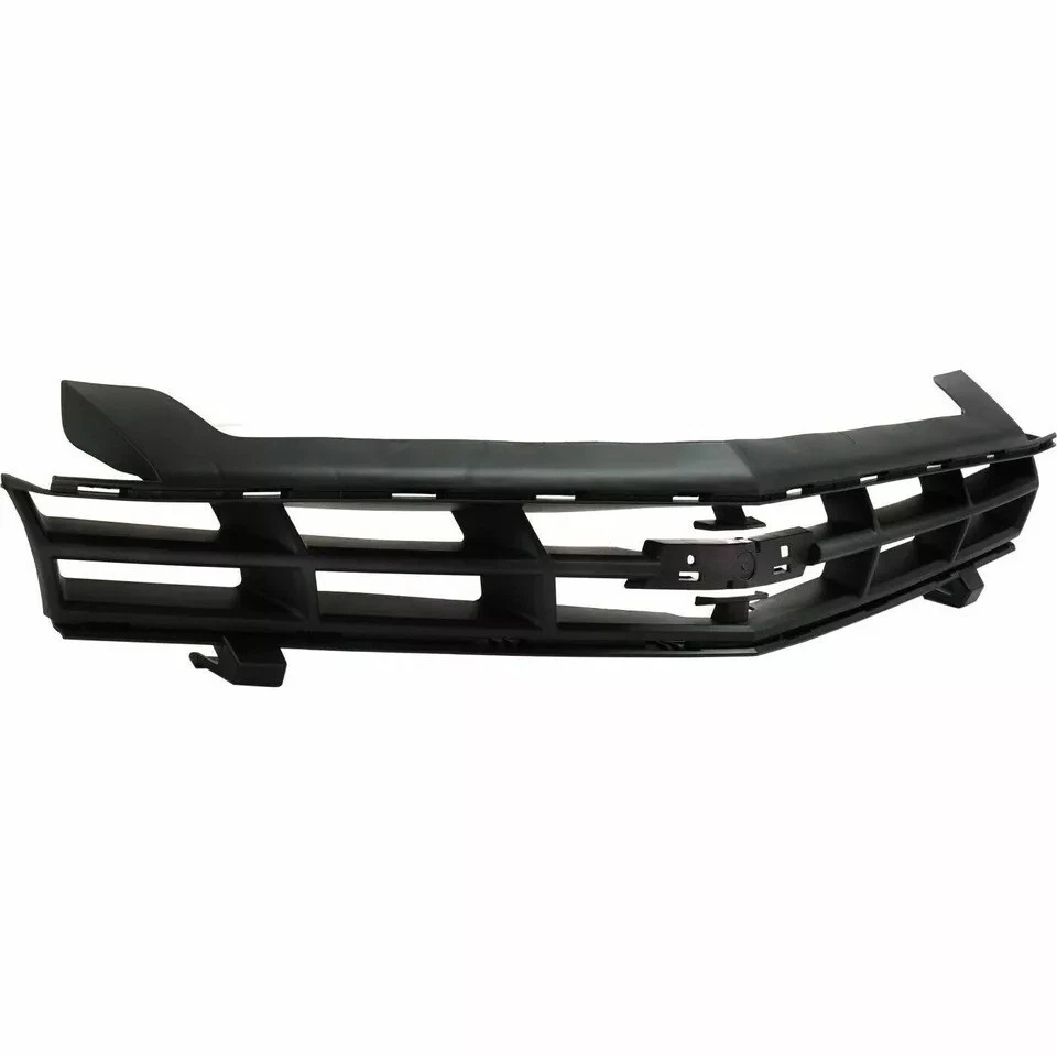 New Front For 2014-2015 Chevrolet Camaro Bumper Upper Lower Grille Black Plastic - Imagem 2 de 4