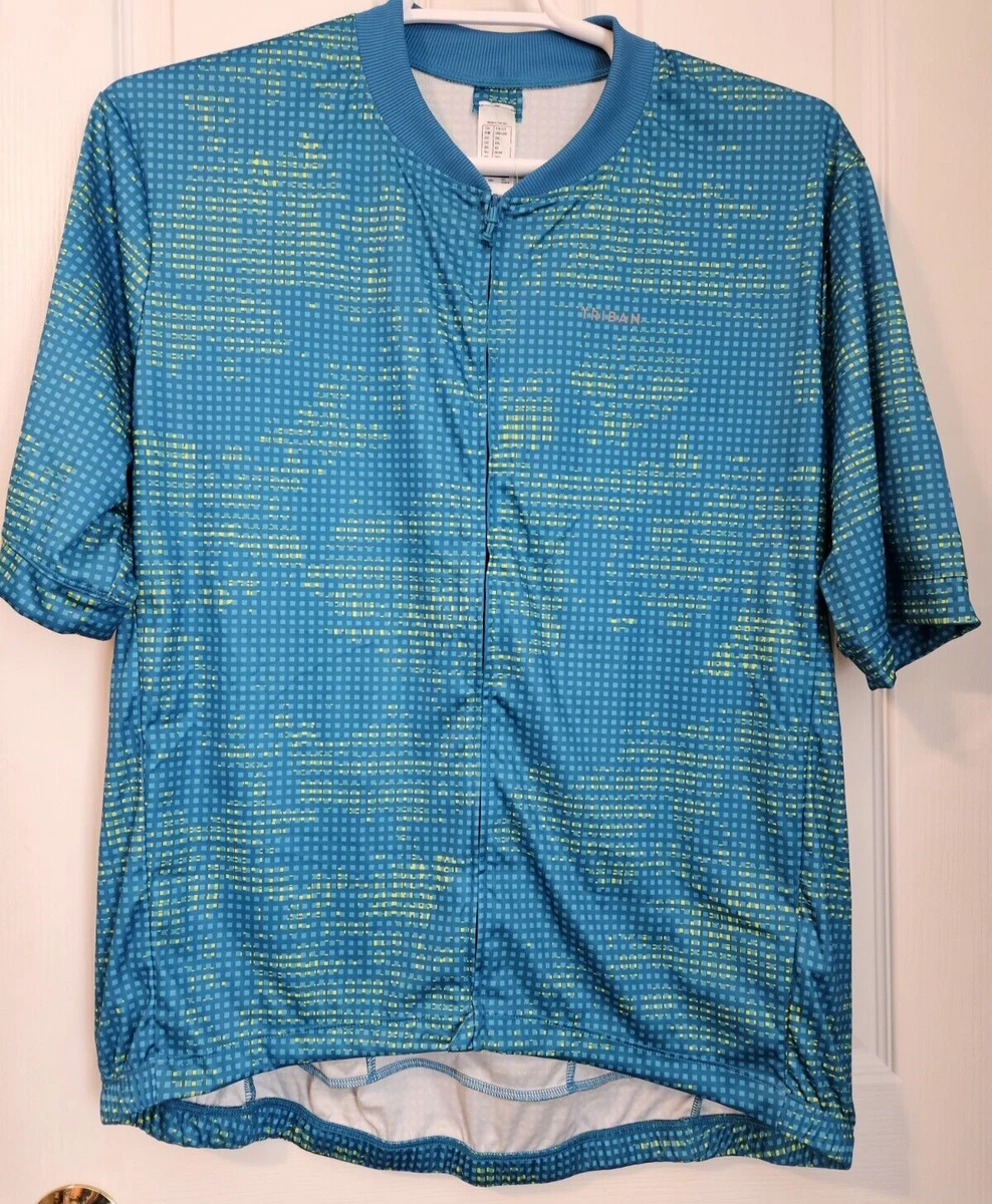 Men s Decathlon Triban Cycling Jersey 2XL New