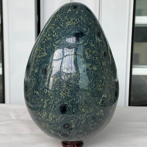 5360g Natural Eye Green Kambaba Jasper Egg Crystal Mineral Healing - Picture 8 of 12